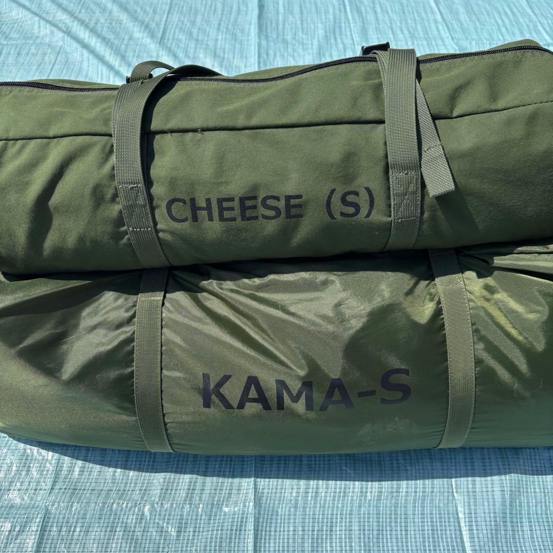 DOD カマボコテント3S チーズタープS セット　カーキ