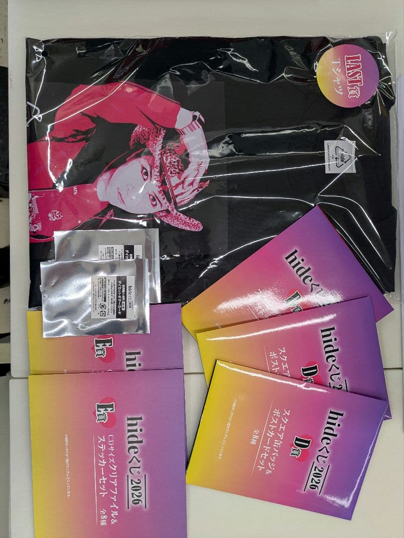 hide 一番くじ Tシャツ