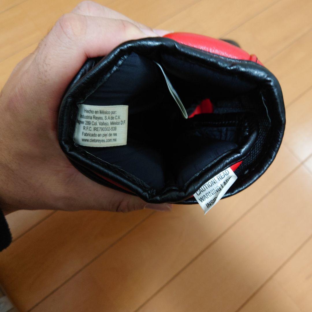 最終価格 CLETO REYES ボクシンググローブ 赤黒 14oz