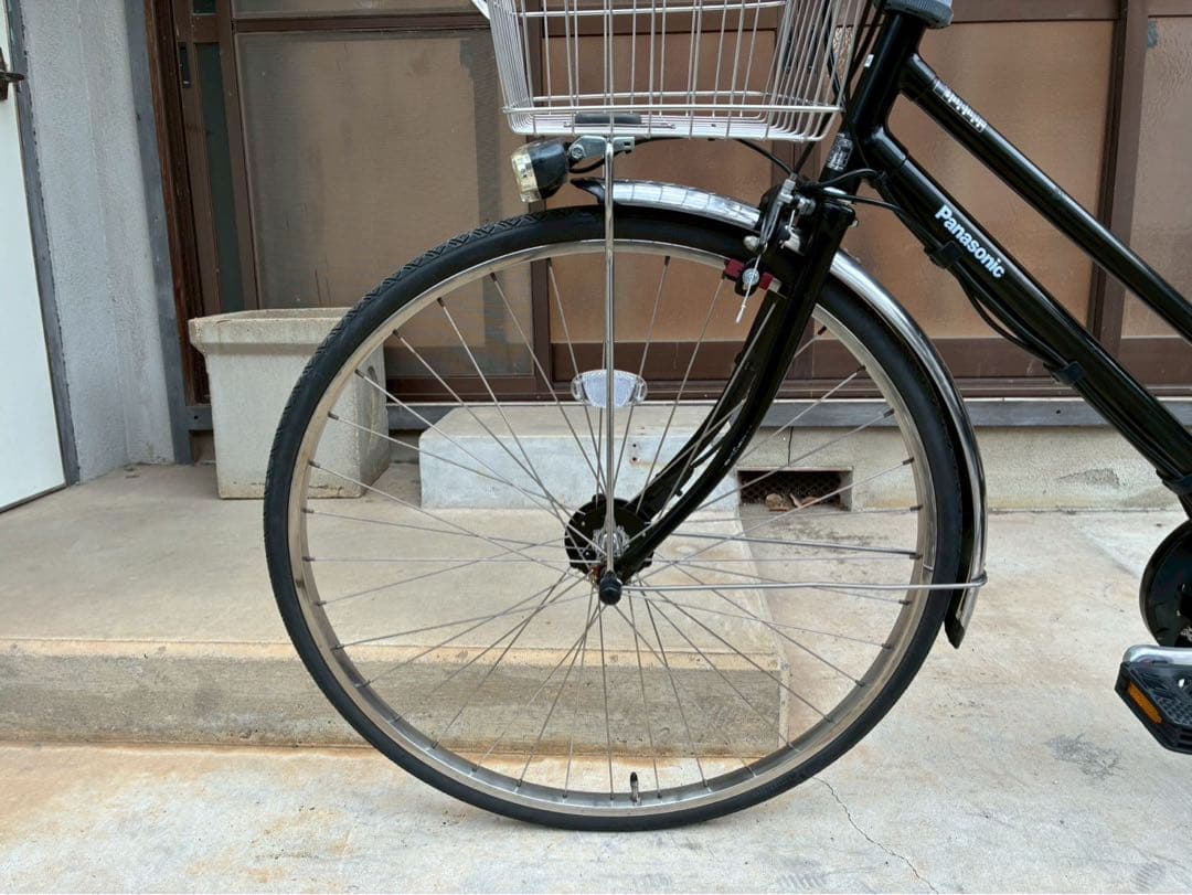 電動自転車　№8186 パナソニック ビビDXシティ 27インチ