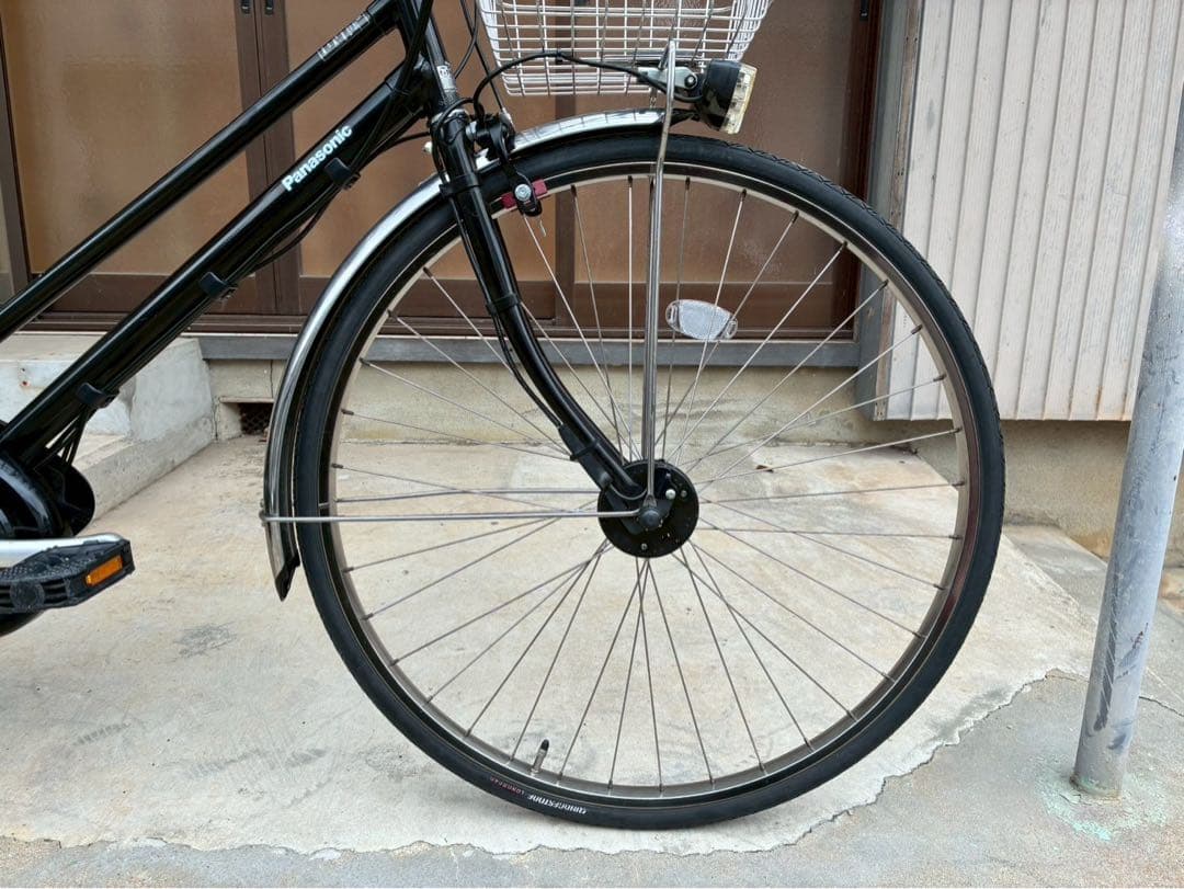 電動自転車　№8186 パナソニック ビビDXシティ 27インチ