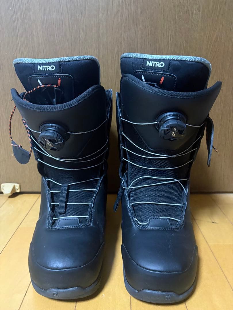 美品　NITRO CLUB BOA スノーボードブーツ 28.0cm ダブルボア