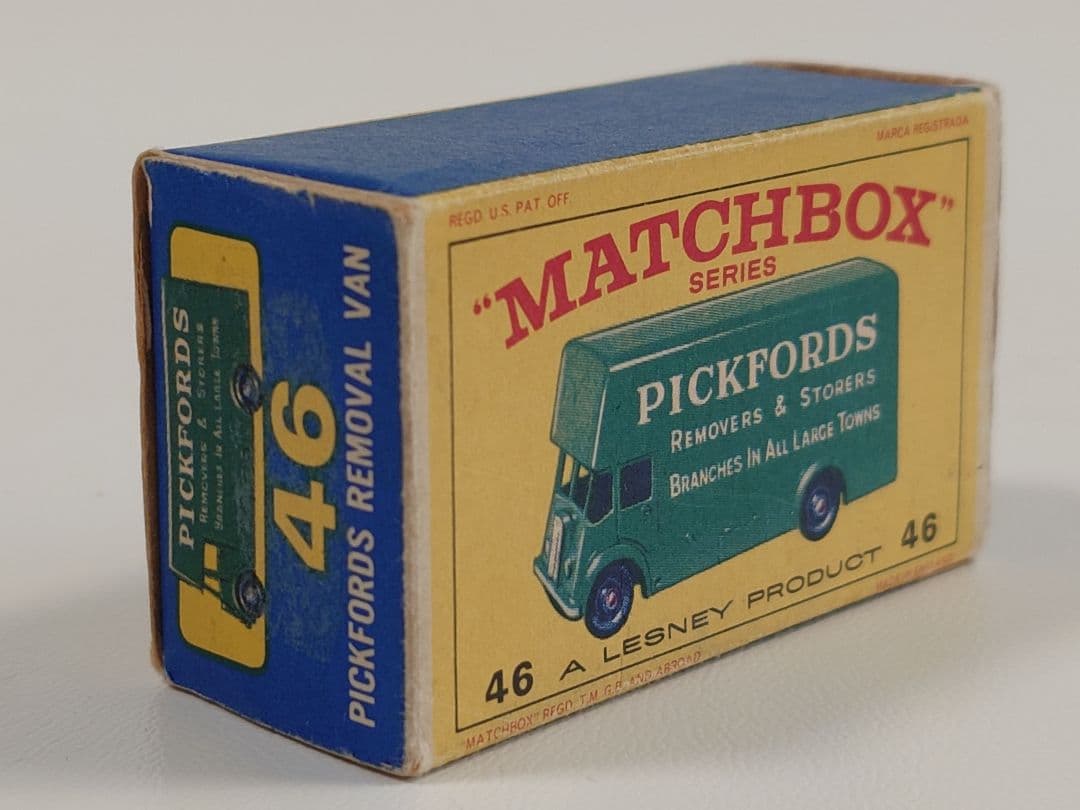 ミニカー MATCHBOX No.46 Pick Fords Removal Van