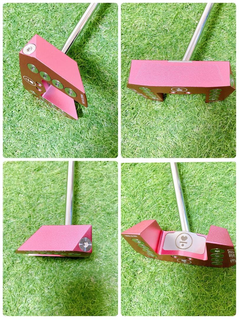 3 【希少カラー】L.A.B. GOLF MEZZ.1 パター（ピンク）
