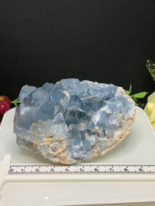 天空へと導く、、神秘の天然石☆セレスタイト　クラスター1点物