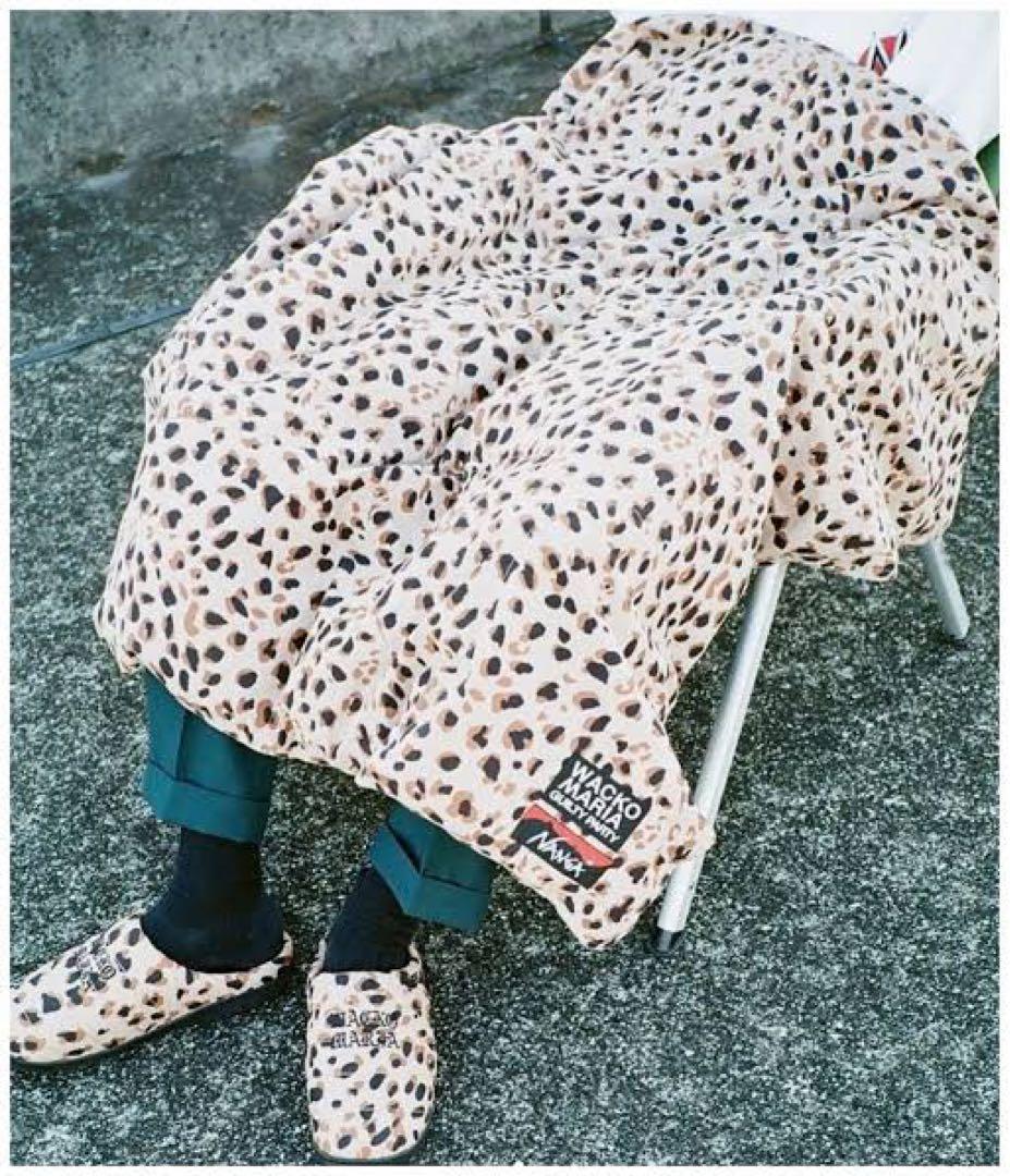 美品‼️WACKO MARIA NANGA LEOPARD DOWN ブランケット
