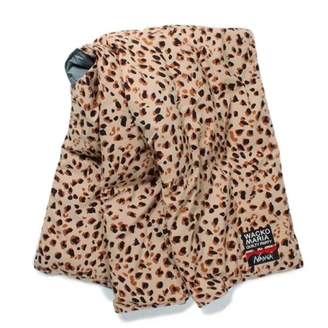美品‼️WACKO MARIA NANGA LEOPARD DOWN ブランケット