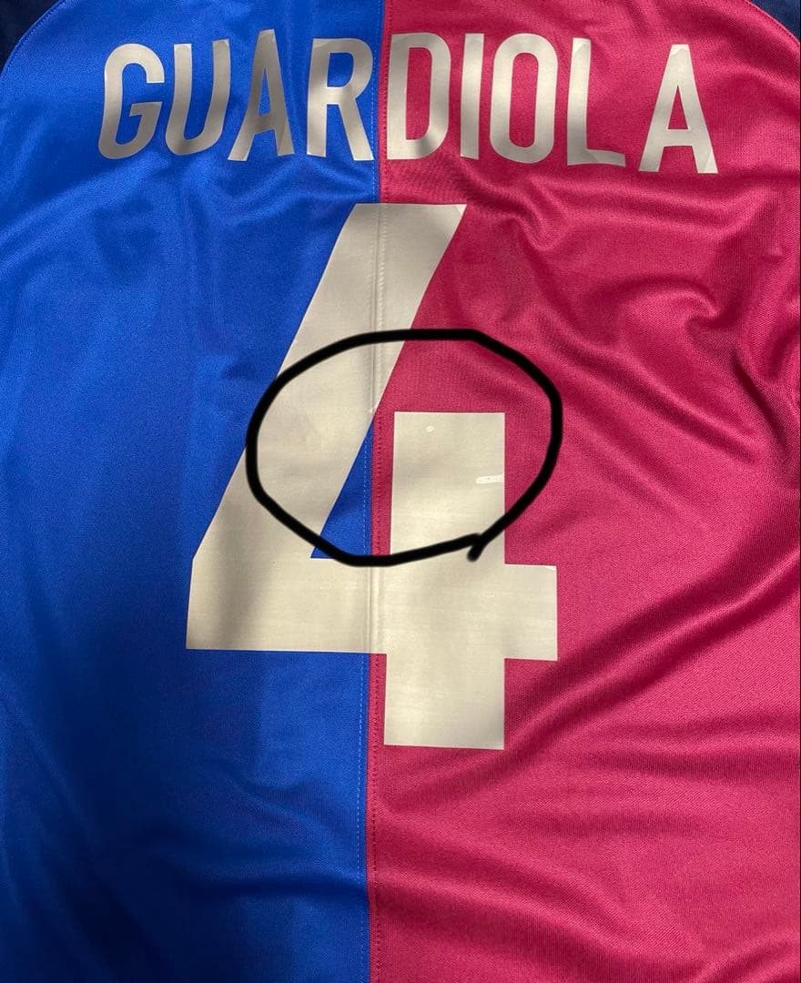 FCバルセロナ 1899-1999 記念シャツ L