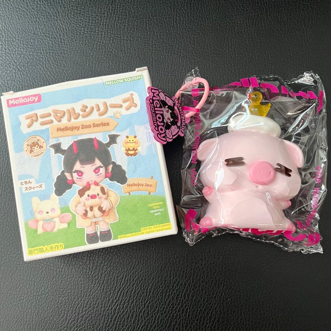 【終売品】Mellojoy スクイーズ アニマルシリーズ シャワー子豚