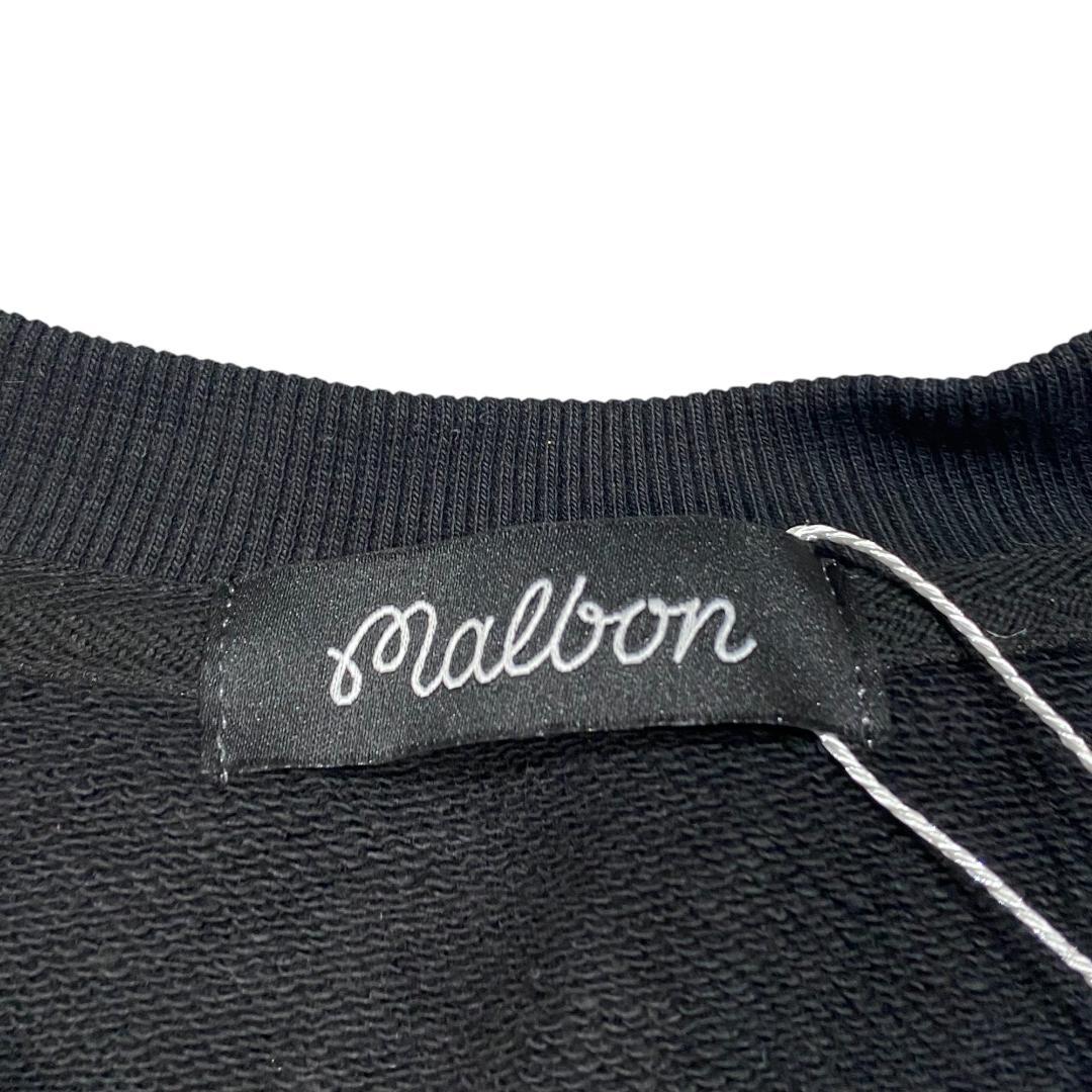 【新品】MALBON GOLF マルボン ゴルフ 長袖 クルーネック シャツ S