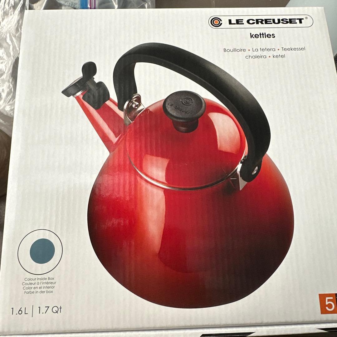 Le Creuset ル・クルーゼ　コーン ケトル ブルー（未使用）