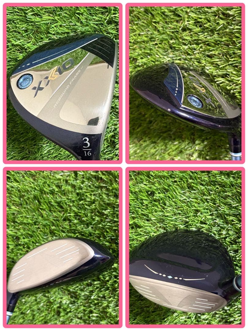 レディース！ゼクシオ13 XXIO13 3番FW.4番UT2本セットフレックスA