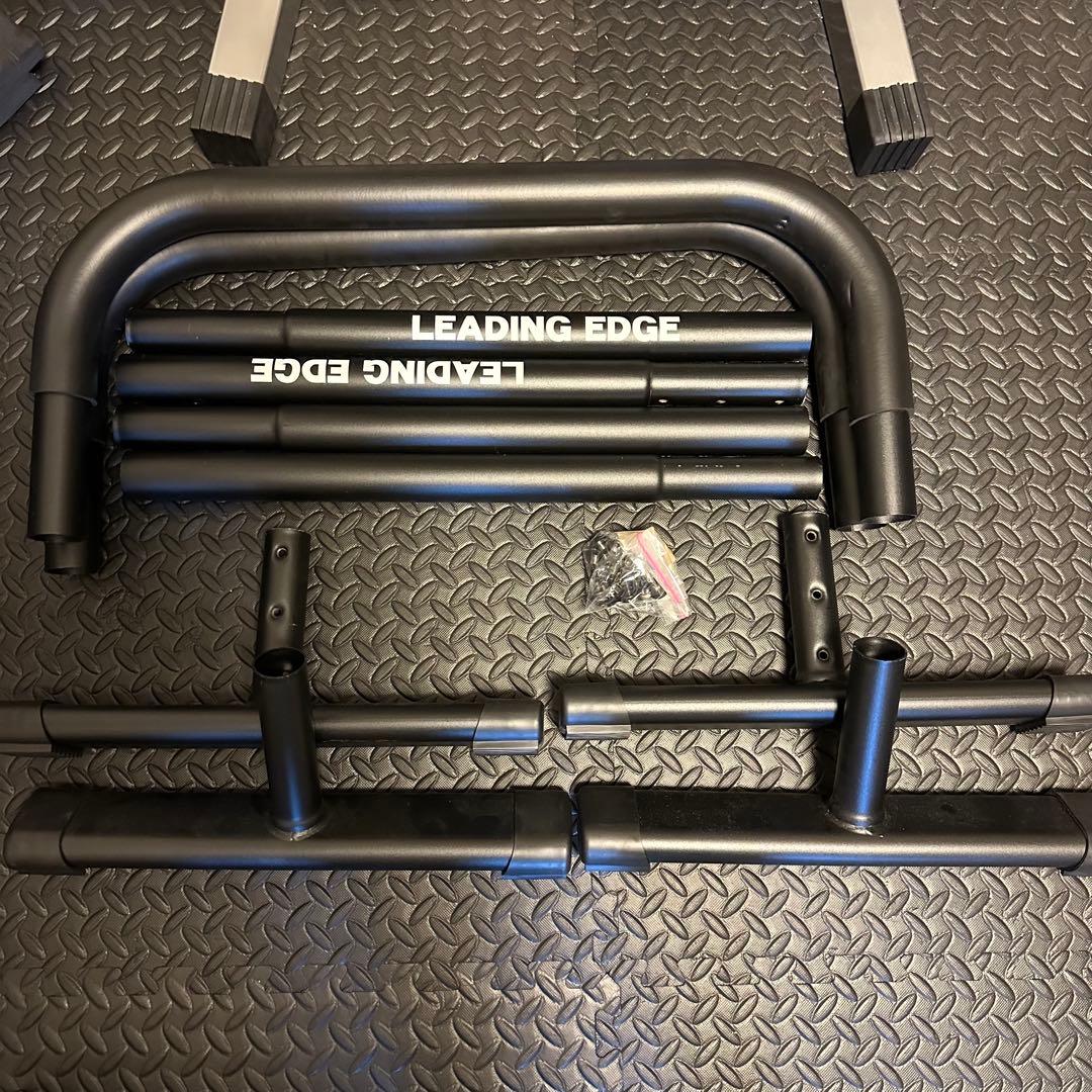 2WAY ディップスタンド 高さ3段階 プッシュアップバー ディップスバー