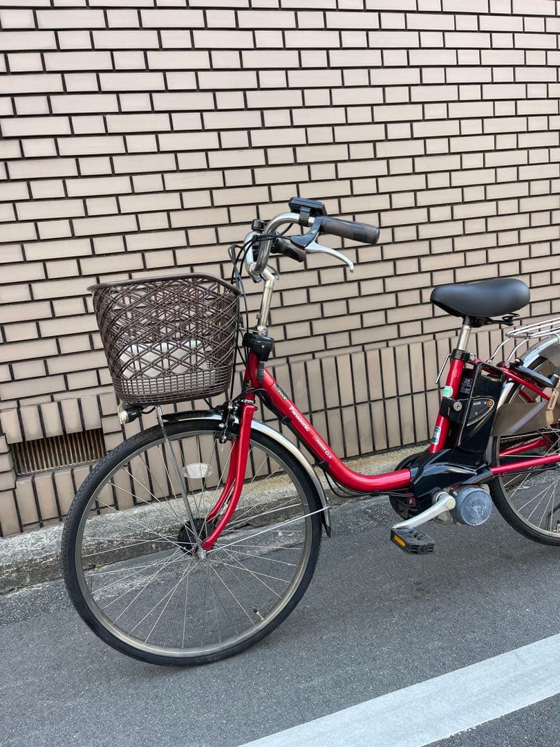 8.9ahパナソニック電動アシスト自転車24インチ