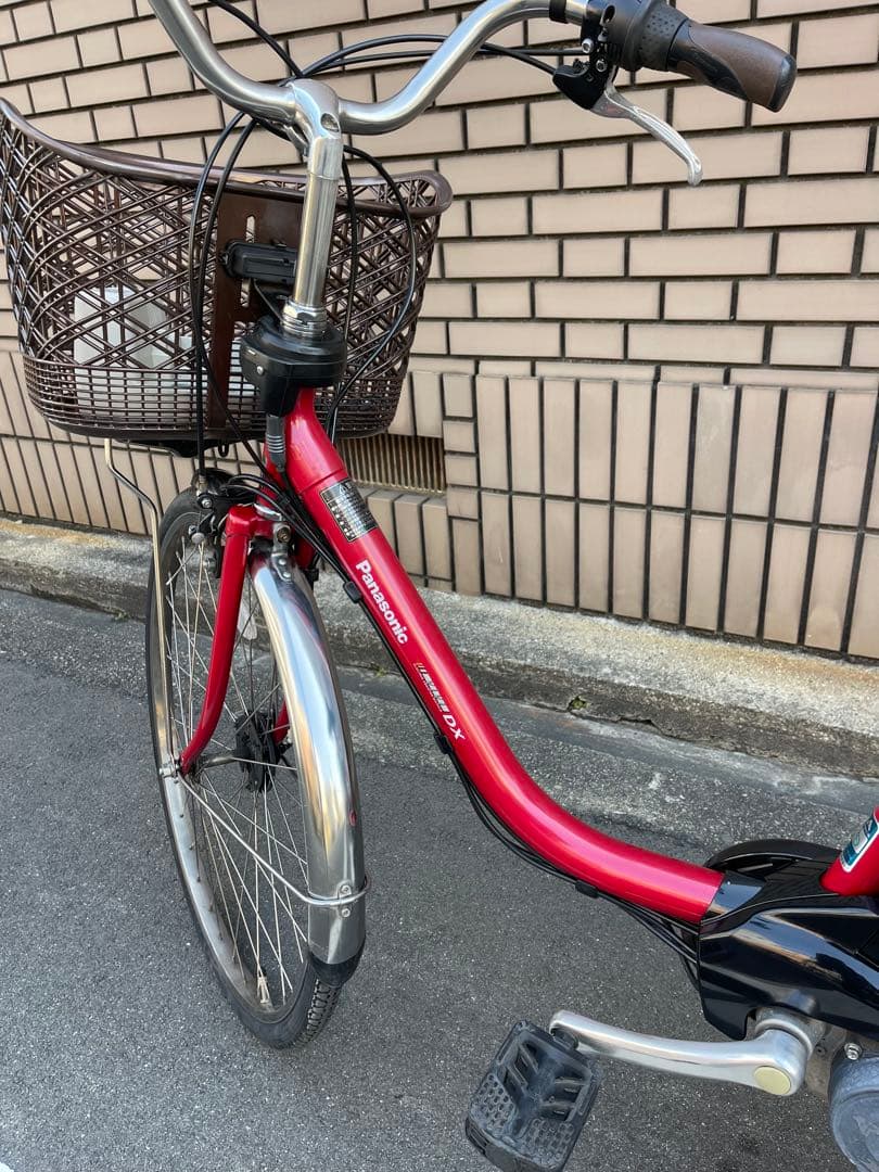 8.9ahパナソニック電動アシスト自転車24インチ
