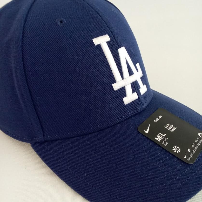 【新品/国内未発売】ナイキ MLB LAドジャーズ バックロゴ キャップ