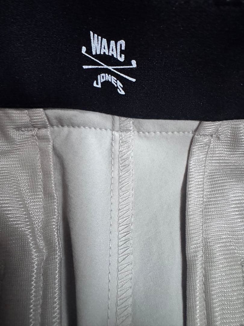 WAAC×JONES メンズゴルフパンツ ベージュ