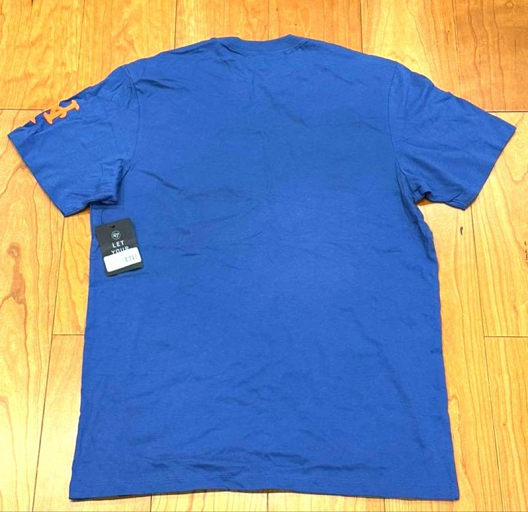 希少【タグ付未使用】47ブランド　メッツ　ロゴ Tシャツ　MLB公式【米国限定】