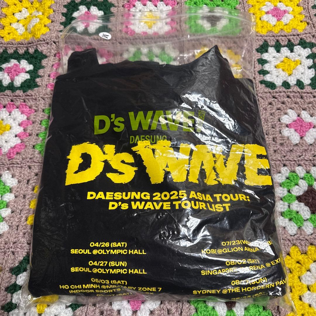 新品　D-LITE D's WAVE 公式　スウェット　M テソン　キーホルダー