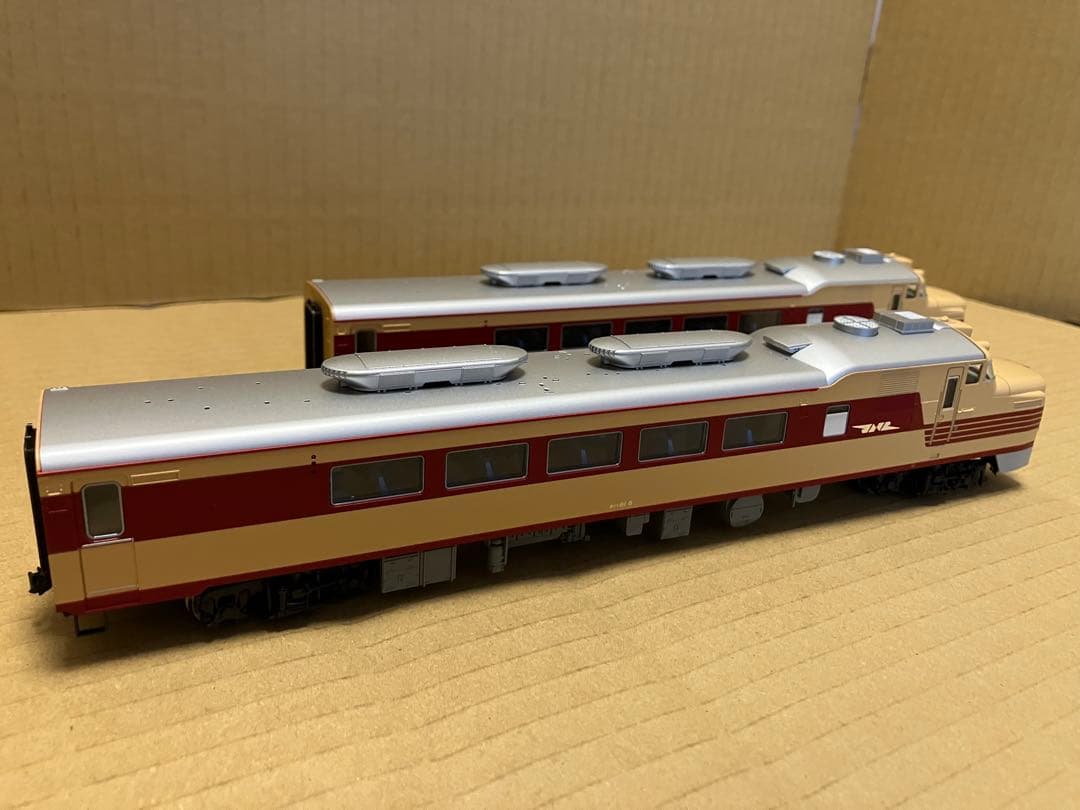 KATO キハ81 ブルドッグ(T車)HOスケール 鉄道模型 ２両セット