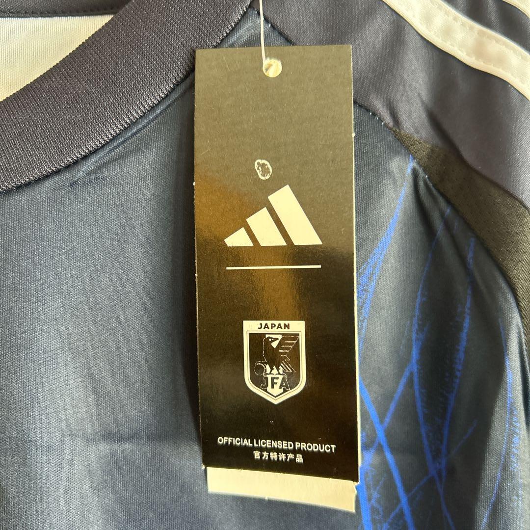 【新品タグ付】Y-3 サッカー日本代表 2024 ユニフォーム M相当 炎 紺