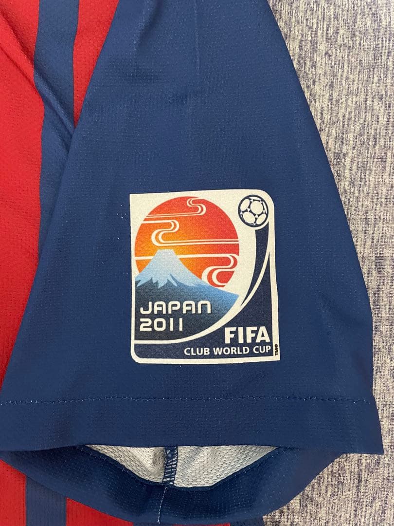 バルセロナ　メッシ　ユニフォーム　11/12ホーム　FIFAワールドカップ