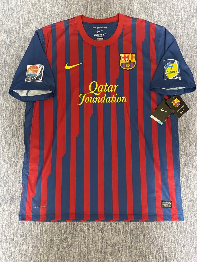 バルセロナ　メッシ　ユニフォーム　11/12ホーム　FIFAワールドカップ