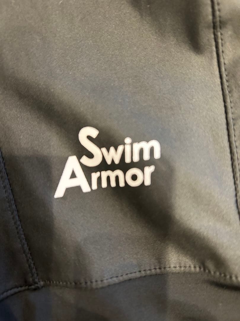 トライスーツ ジュニア キッズ Swim Armor 黒/黄