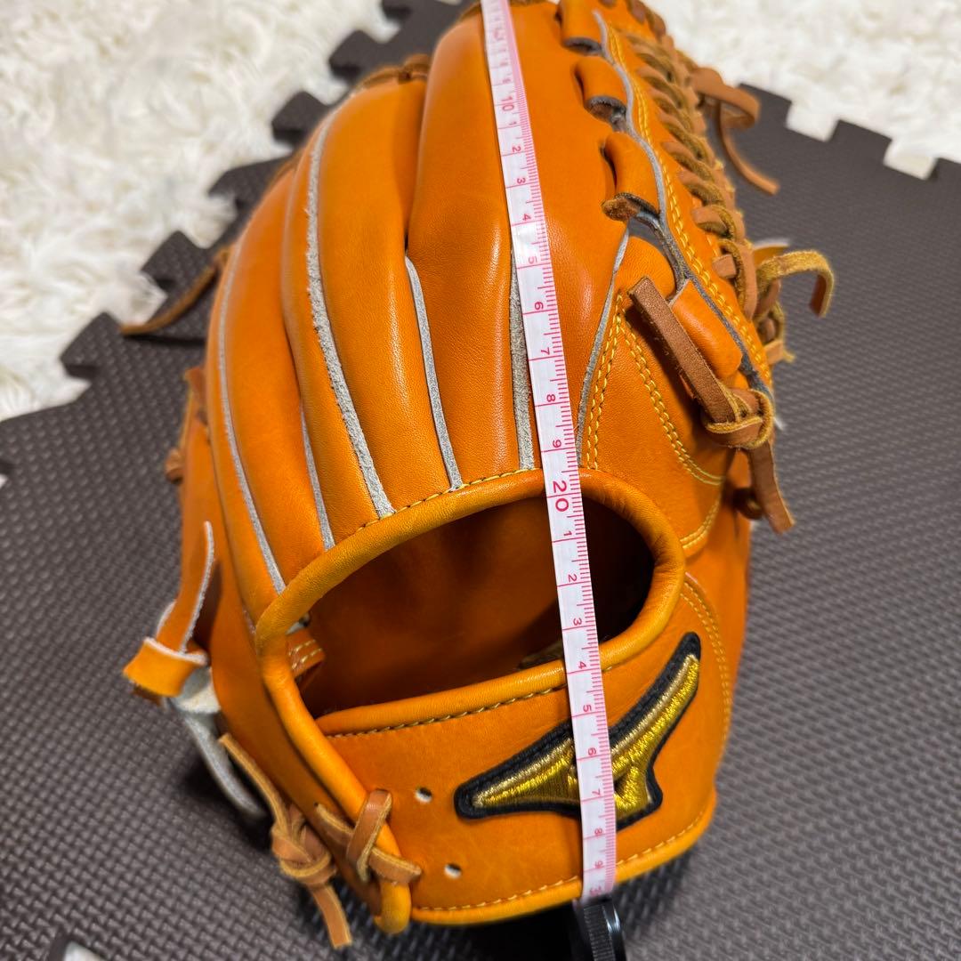 MIZUNO PRO 軟式　グローブ　右投げ　カラー(オレンジ系) ミズノプロ