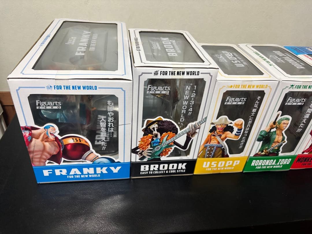 ワンピース フィギュアーツ ZERO 麦わらの一味（新世界Ver.）9体セット