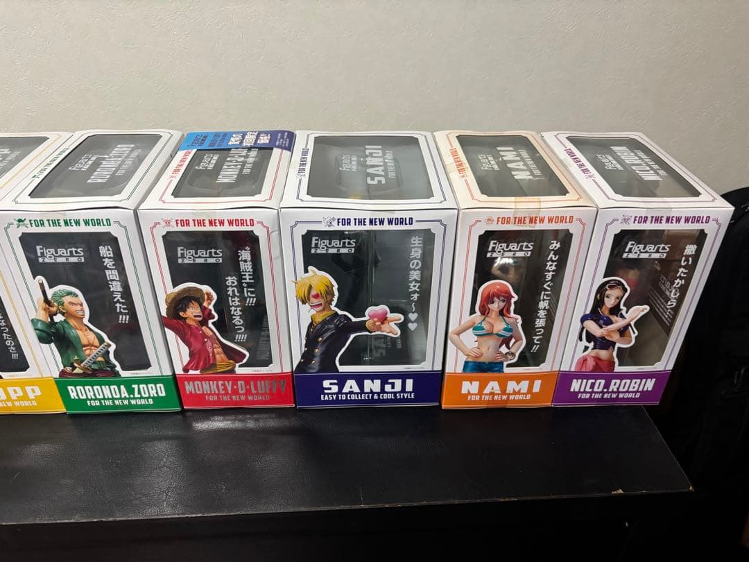 ワンピース フィギュアーツ ZERO 麦わらの一味（新世界Ver.）9体セット