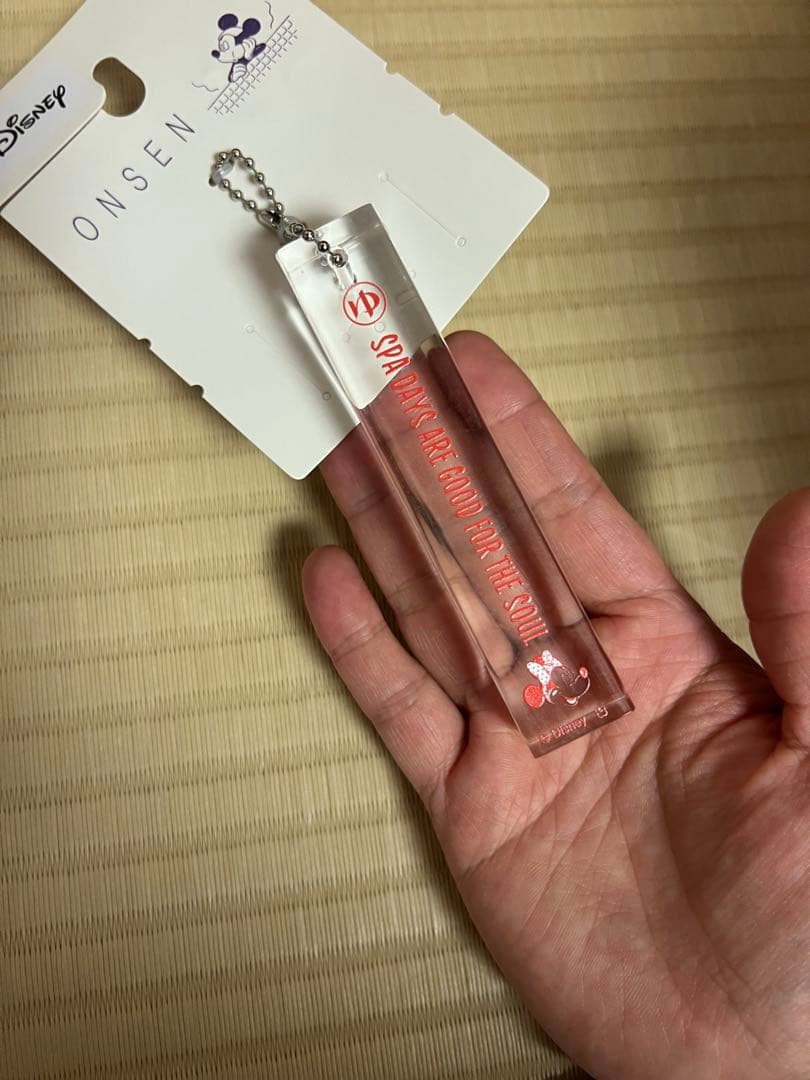 大江戸温泉物語 ディズニーコラボ商品 温泉 アクリルキーホルダー ミッキーミニー