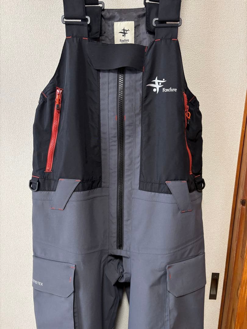 Foxfire GORE-TEX レインウェア ハイドロマスタービブ　Mサイズ