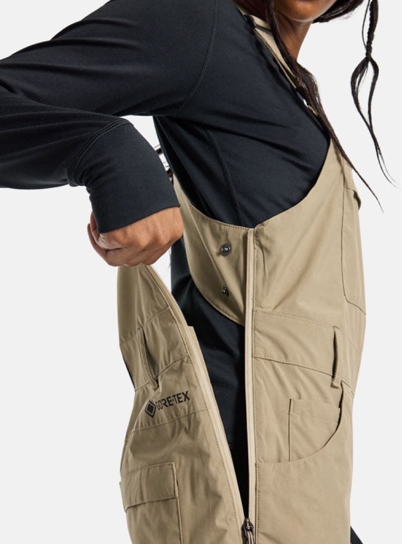 バートン スノーボードウェア レディース　ビブパンツ　Sサイズ