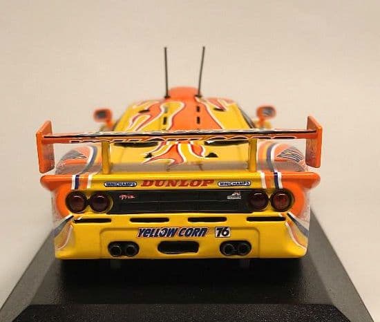 ★希少【ミニチャンプス】1/43 マクラーレンf1　GTR イエローコーン