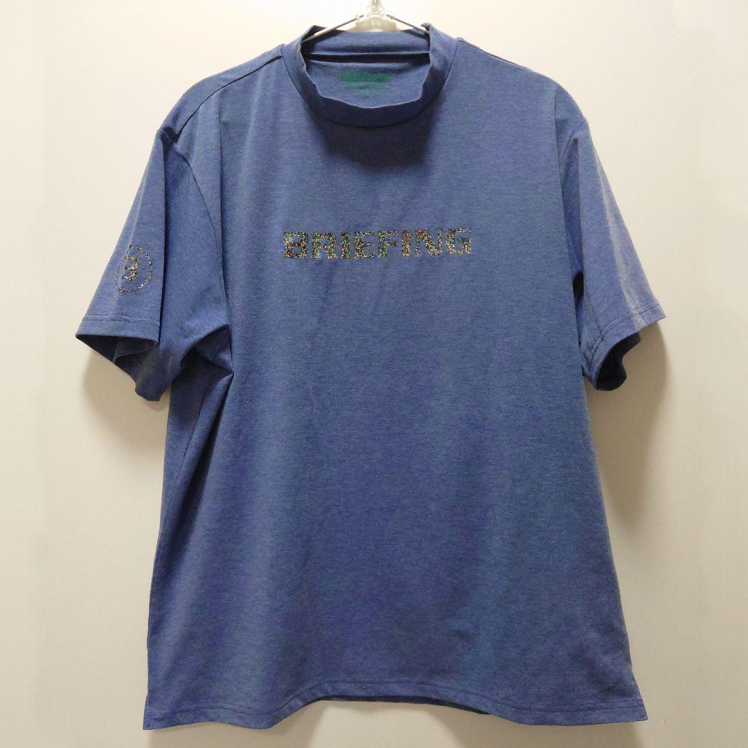 BRIEFINGブリーフィング　モックネックシャツ　M【美品】