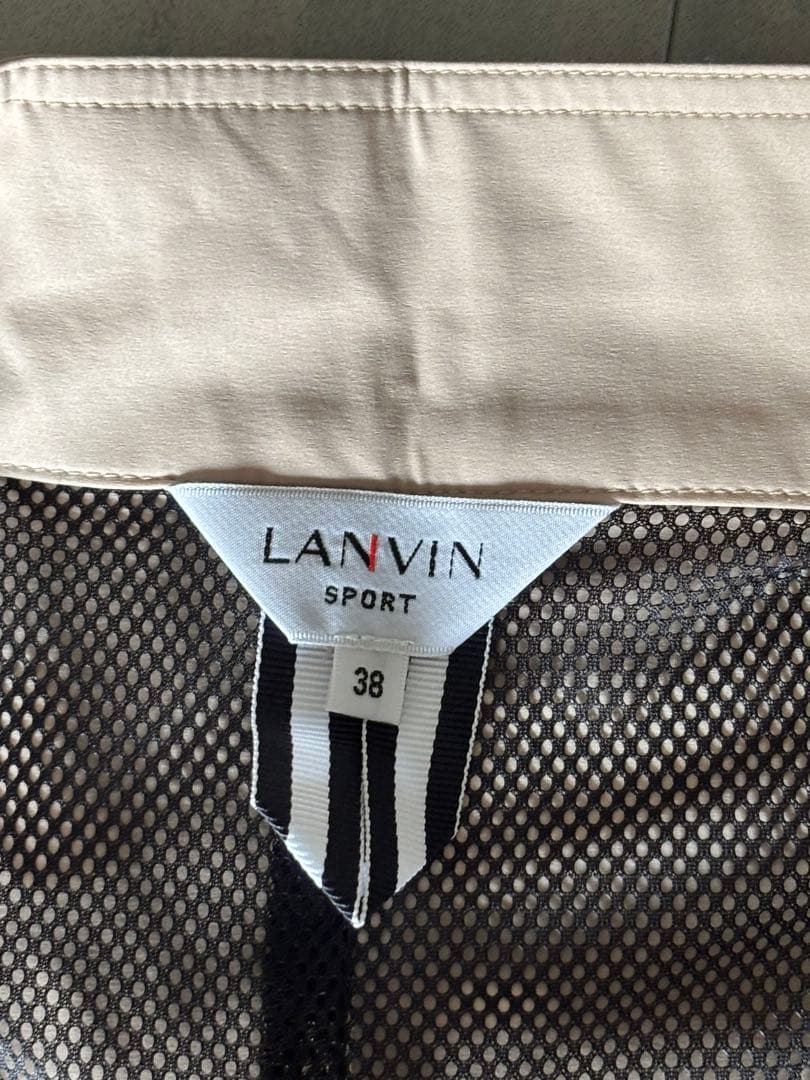 LANVIN SPORT ベージュジャケット 38サイズ