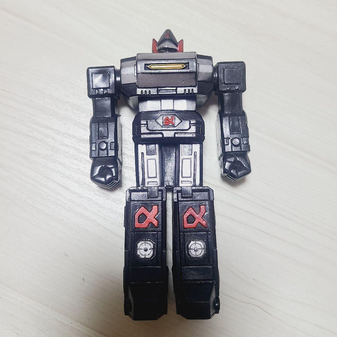 ポピー 光速電神アルベガス　αロボ　βロボ　ガンマロボ　1983年　当時物　3体