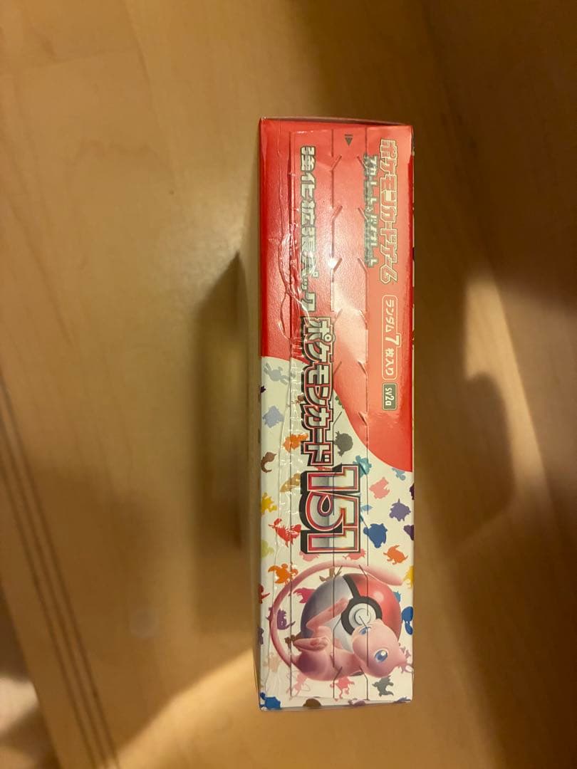 ポケモンカードゲーム151 新品未開封シュリンク付き1box