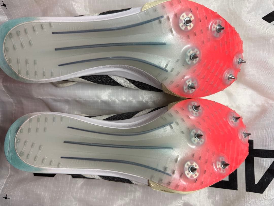 adizero primeSP3 スパイクシューズ ホワイト/ブラック