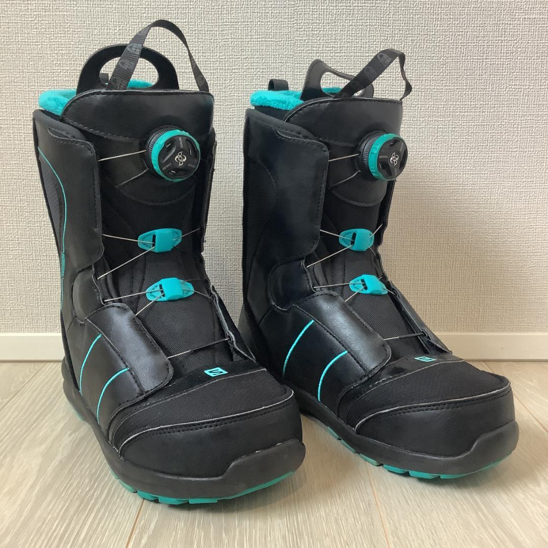 041サロモンSALOMON pearl boa25.0cmスノーボードブーツ