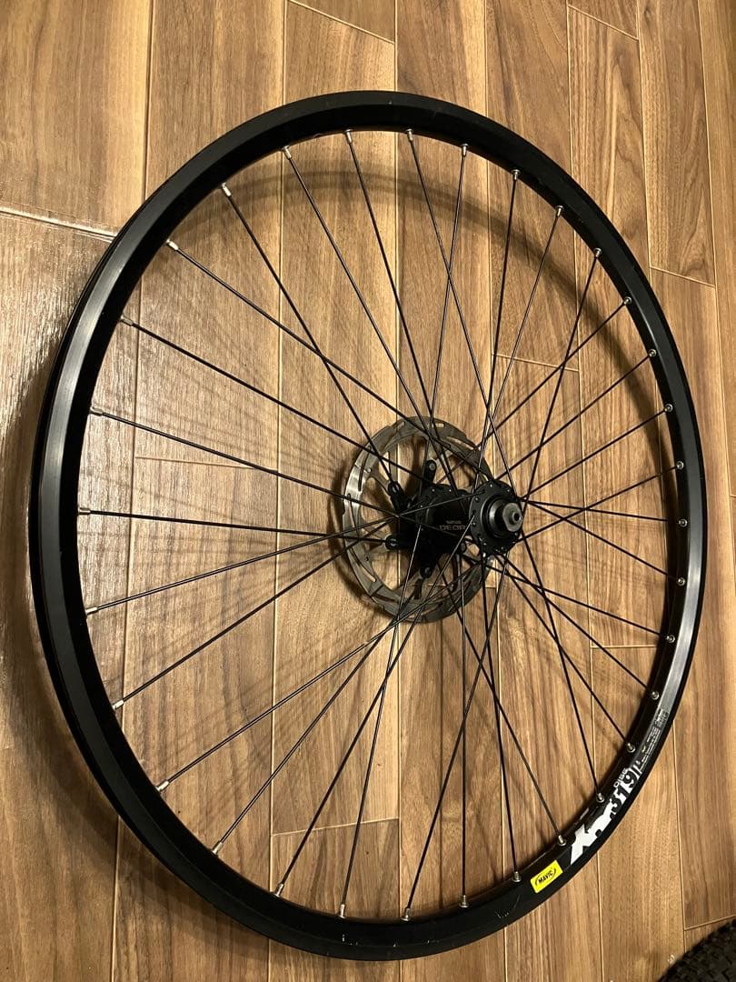 Mavic 27.5インチ MTB ディスクホイールセット ローター付き