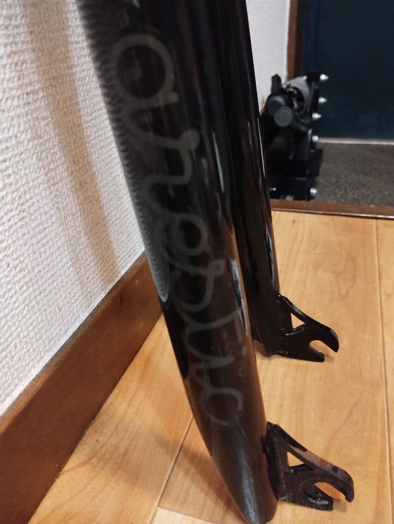arestic ブラック クロモリ　リジットフォーク　MTB