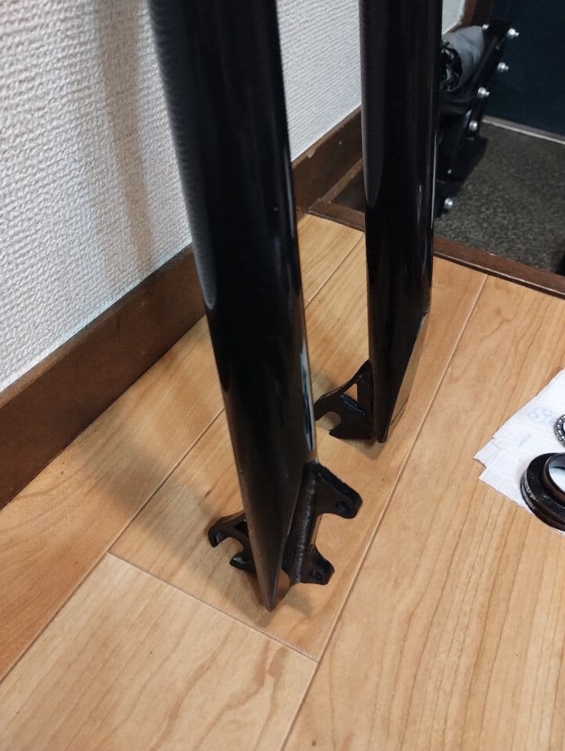 arestic ブラック クロモリ　リジットフォーク　MTB