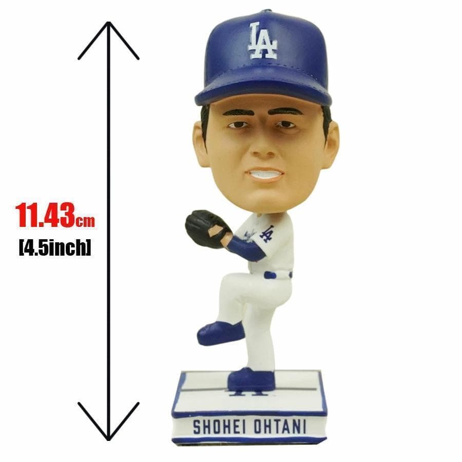 大谷翔平 限定レア ミニ ボブルヘッド ドジャース ボール付き
