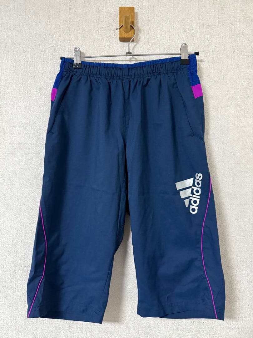 adidas, サッカーウェア, セットアップ, Lサイズ, ブルー