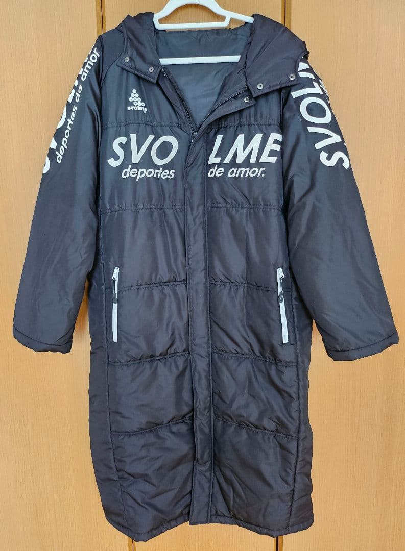 ★svolme スボルメ メンズ　ベンチコート ブラック L★