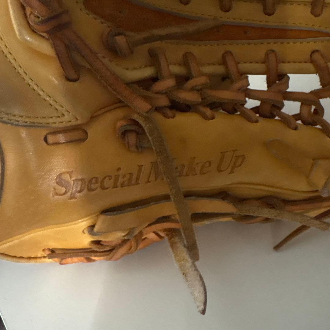 Special Make Up硬式グローブ外野用 甲子園球児が使っていたグラブ‼️