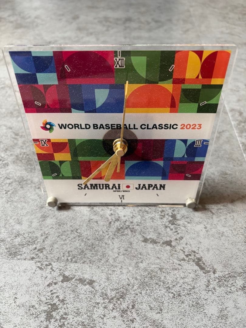 WBC2023 卓上時計