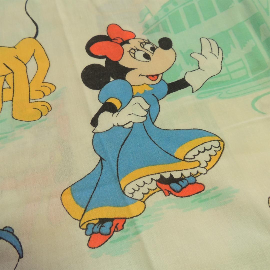 【ビンテージシーツ⑥】ディズニー　ミッキー　ミニー　レア　シーツ